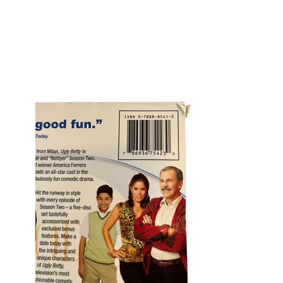 Ugly Betty 2008 DVD Complete Second Season Comedy America Ferrera Pre-Owned - Picture 7 of 7